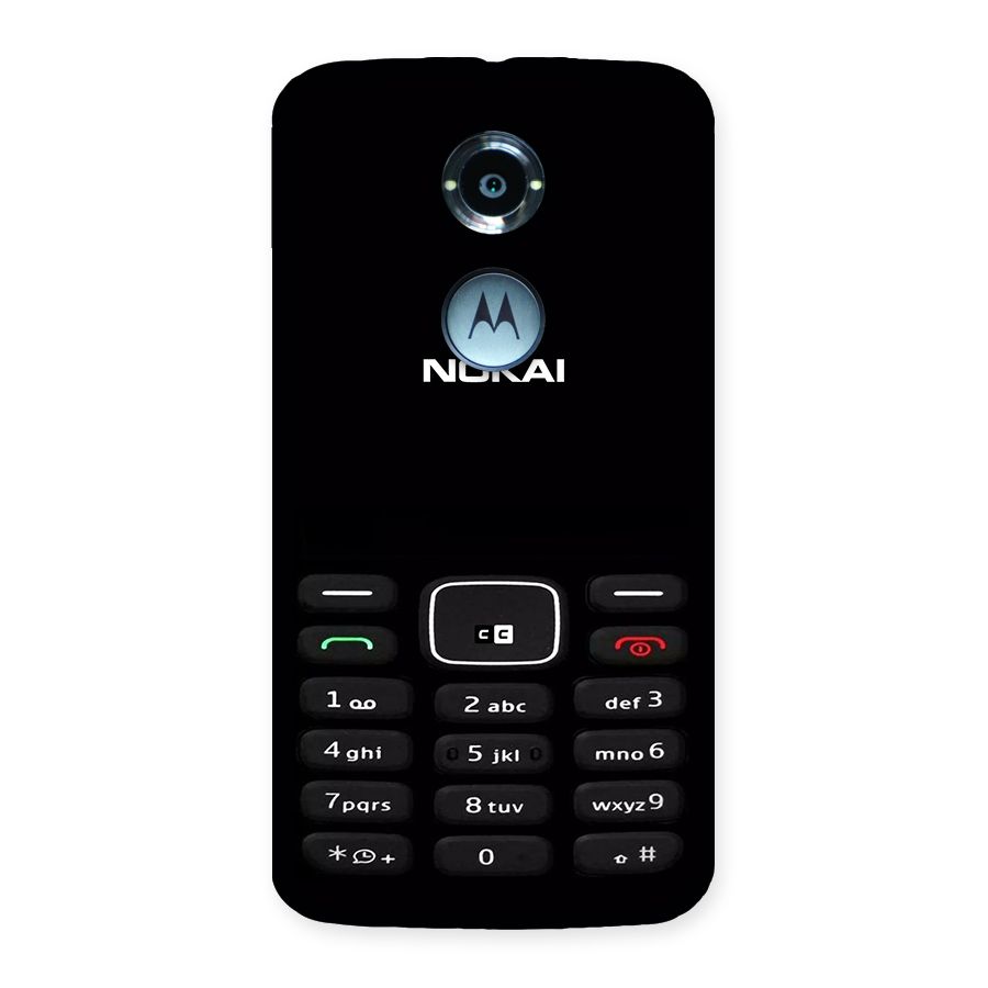 Nokia Bar Print Back Case for Moto X2