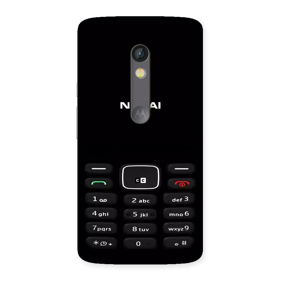 Nokia Bar Print Back Case for Moto X Play