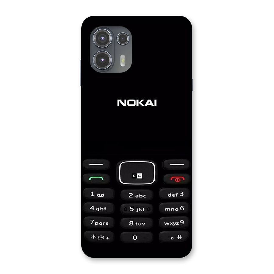 Nokia Bar Print Back Case for Motorola Edge 20 Fusion