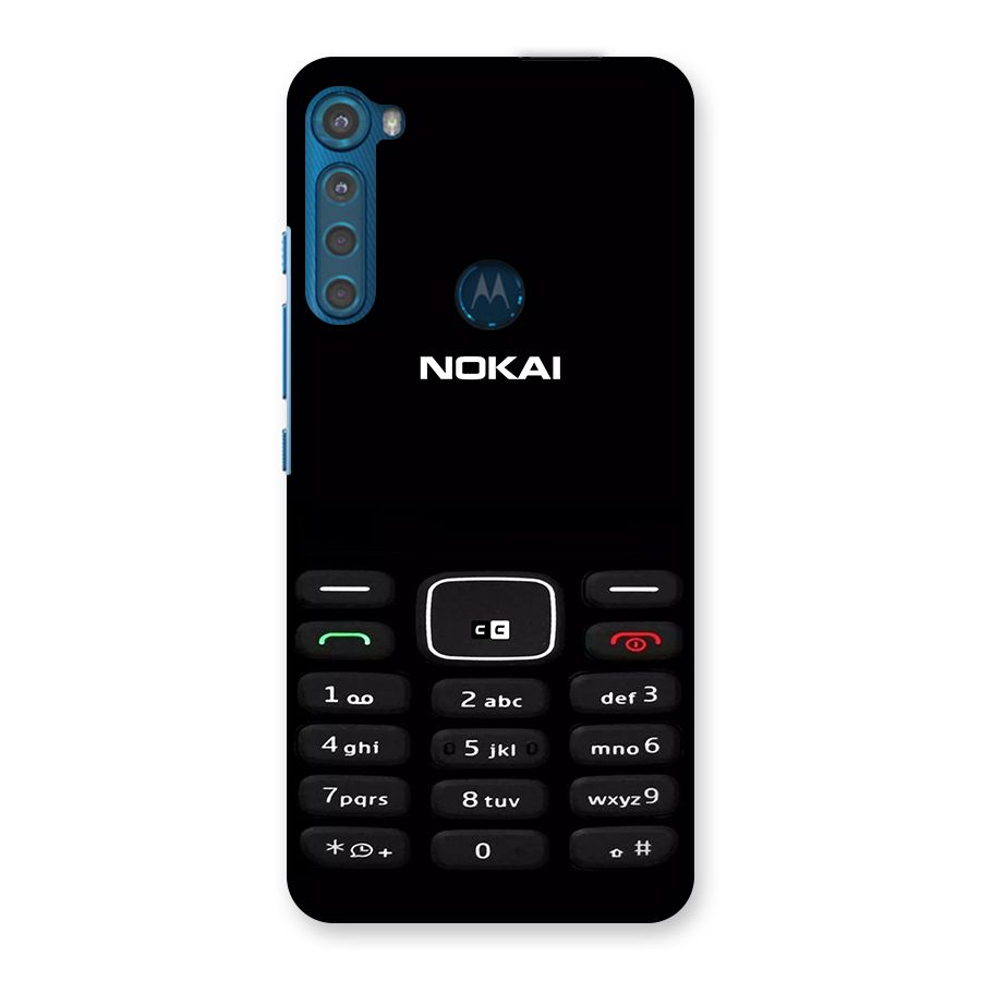 Nokia Bar Print Back Case for Motorola One Fusion Plus