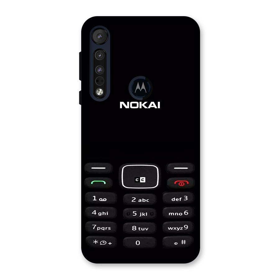 Nokia Bar Print Back Case for Motorola One Macro