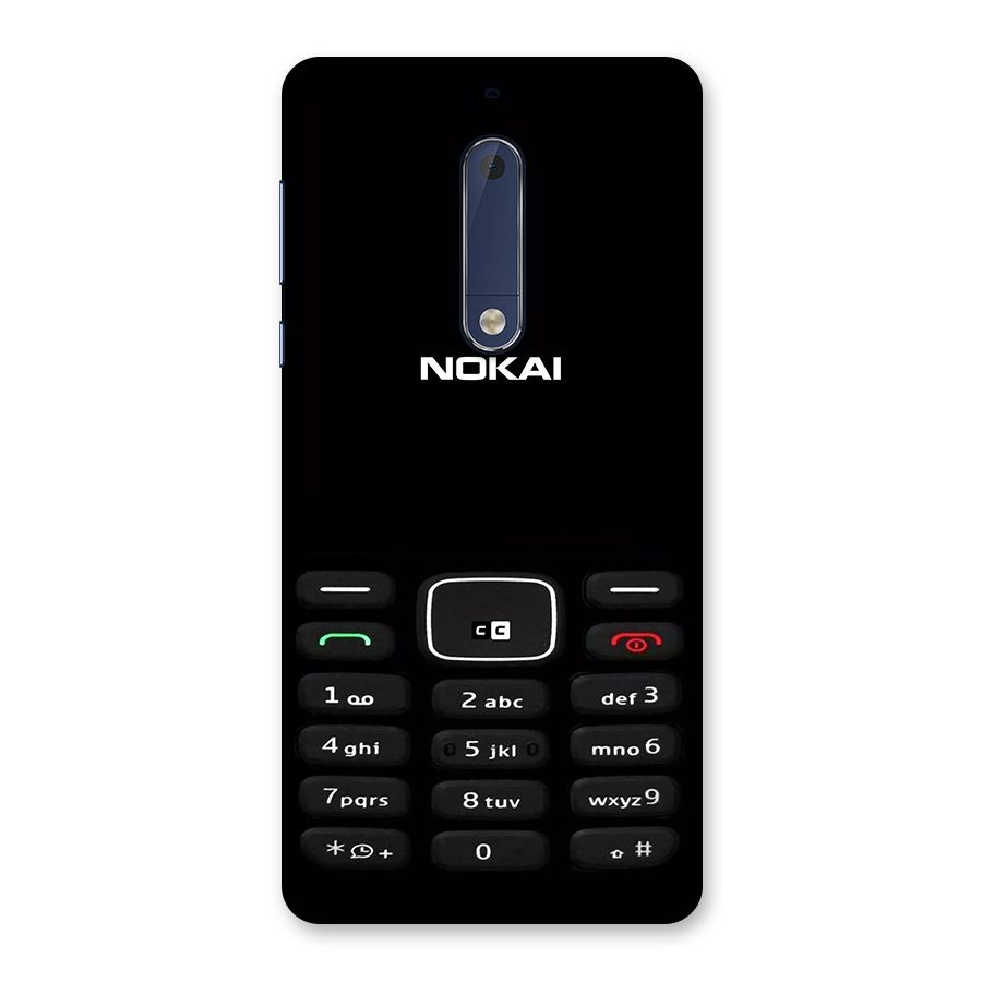 Nokia Bar Print Back Case for Nokia 5