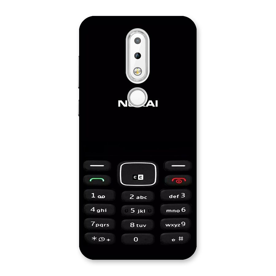 Nokia Bar Print Back Case for Nokia 6.1 Plus
