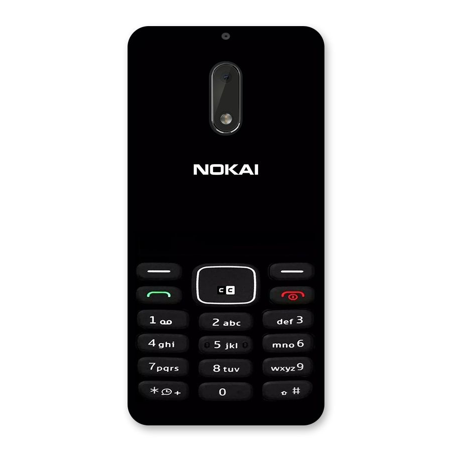 Nokia Bar Print Back Case for Nokia 6