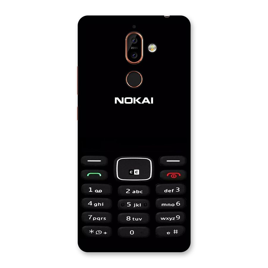 Nokia Bar Print Back Case for Nokia 7 Plus