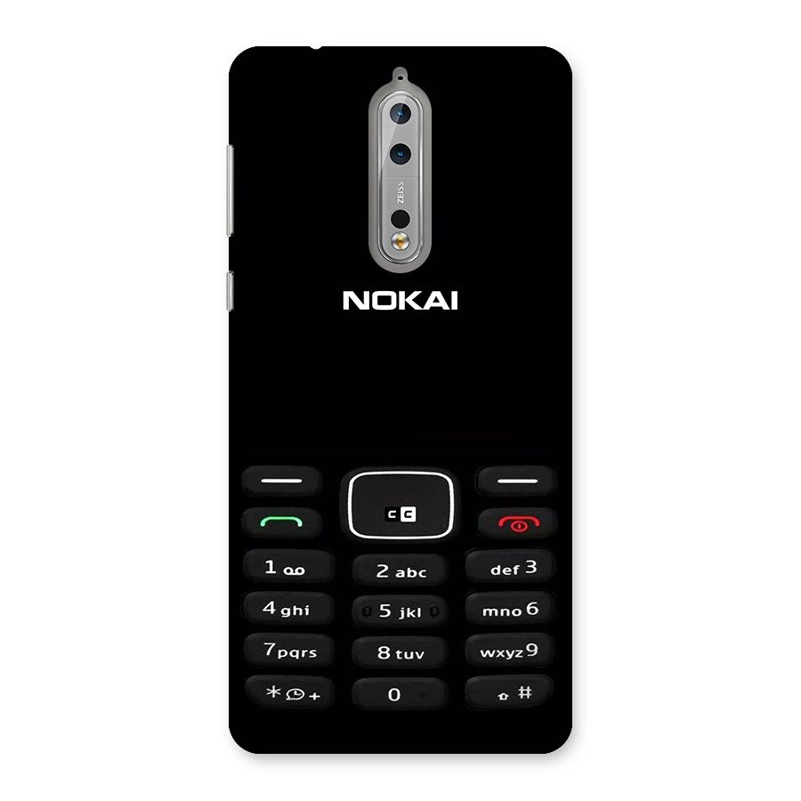 Nokia Bar Print Back Case for Nokia 8