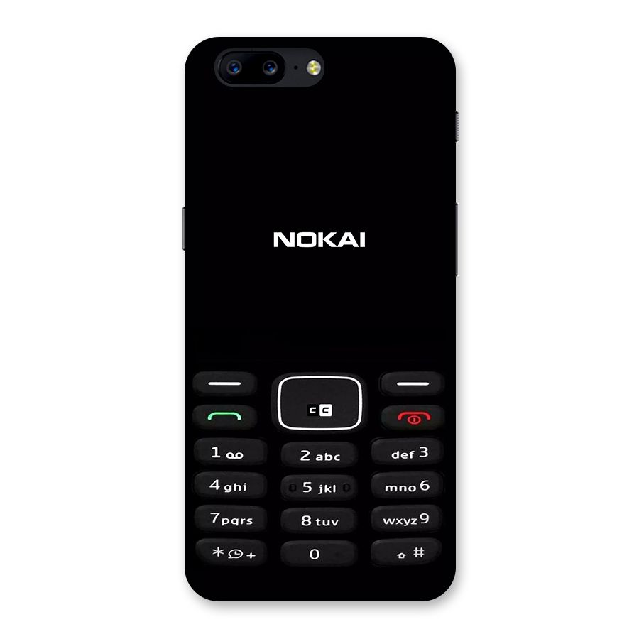 Nokia Bar Print Back Case for OnePlus 5
