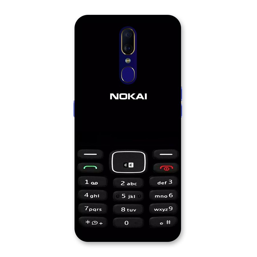 Nokia Bar Print Back Case for Oppo A9