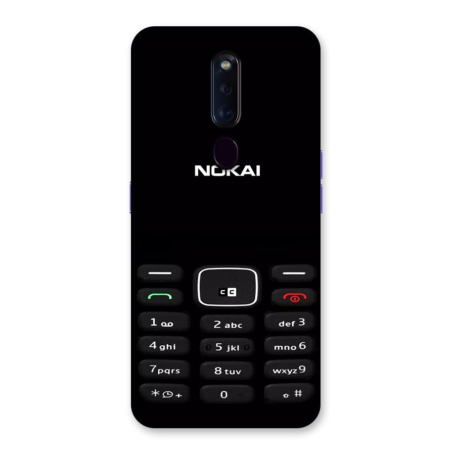 Nokia Bar Print Back Case for Oppo F11 Pro
