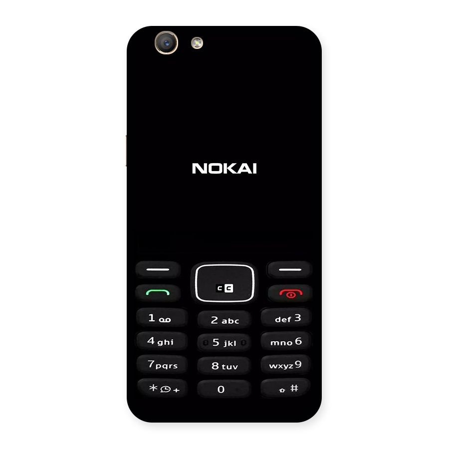 Nokia Bar Print Back Case for Oppo F1s