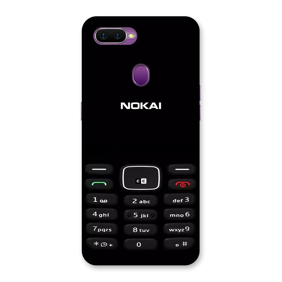 Nokia Bar Print Back Case for Oppo F9