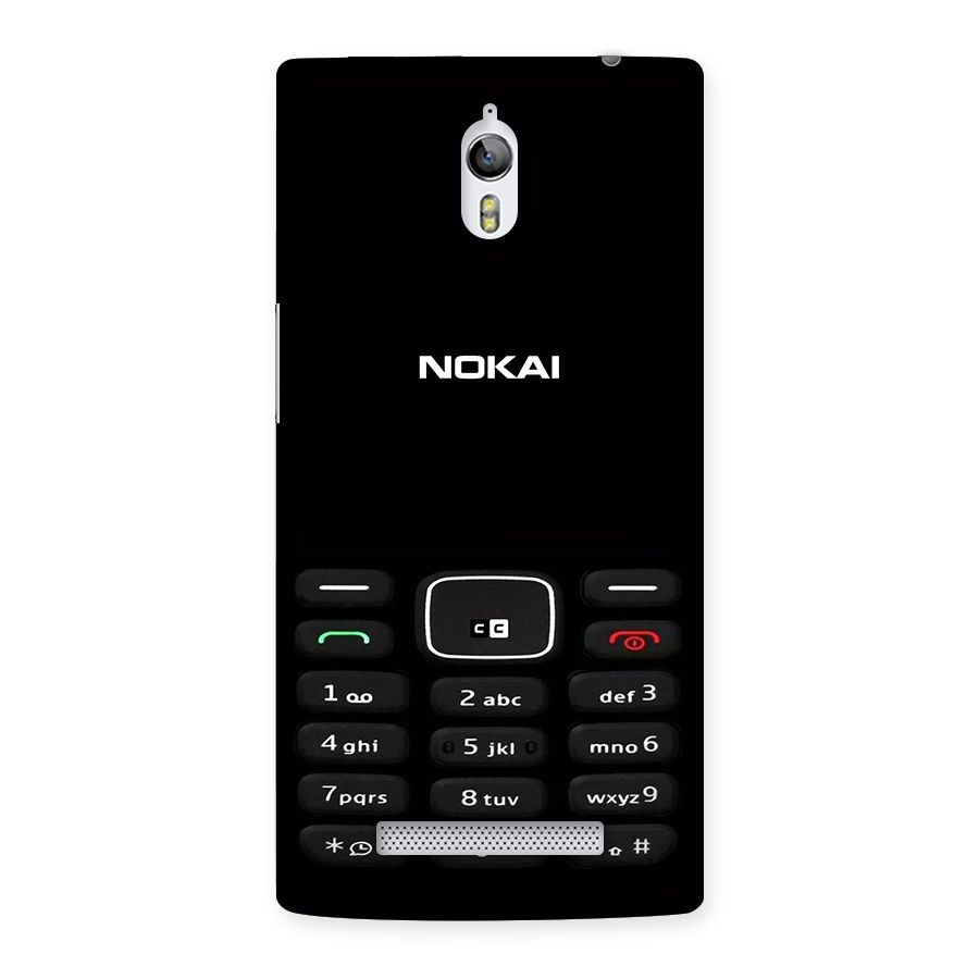 Nokia Bar Print Back Case for Oppo Find 7