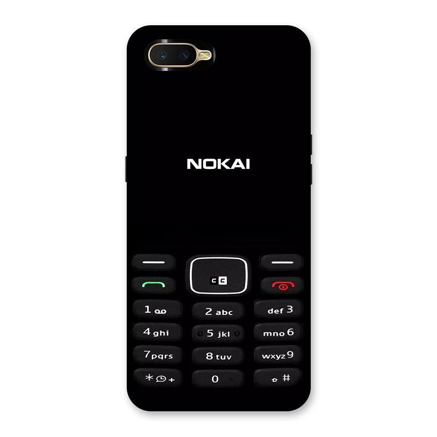 Nokia Bar Print Back Case for Oppo K1
