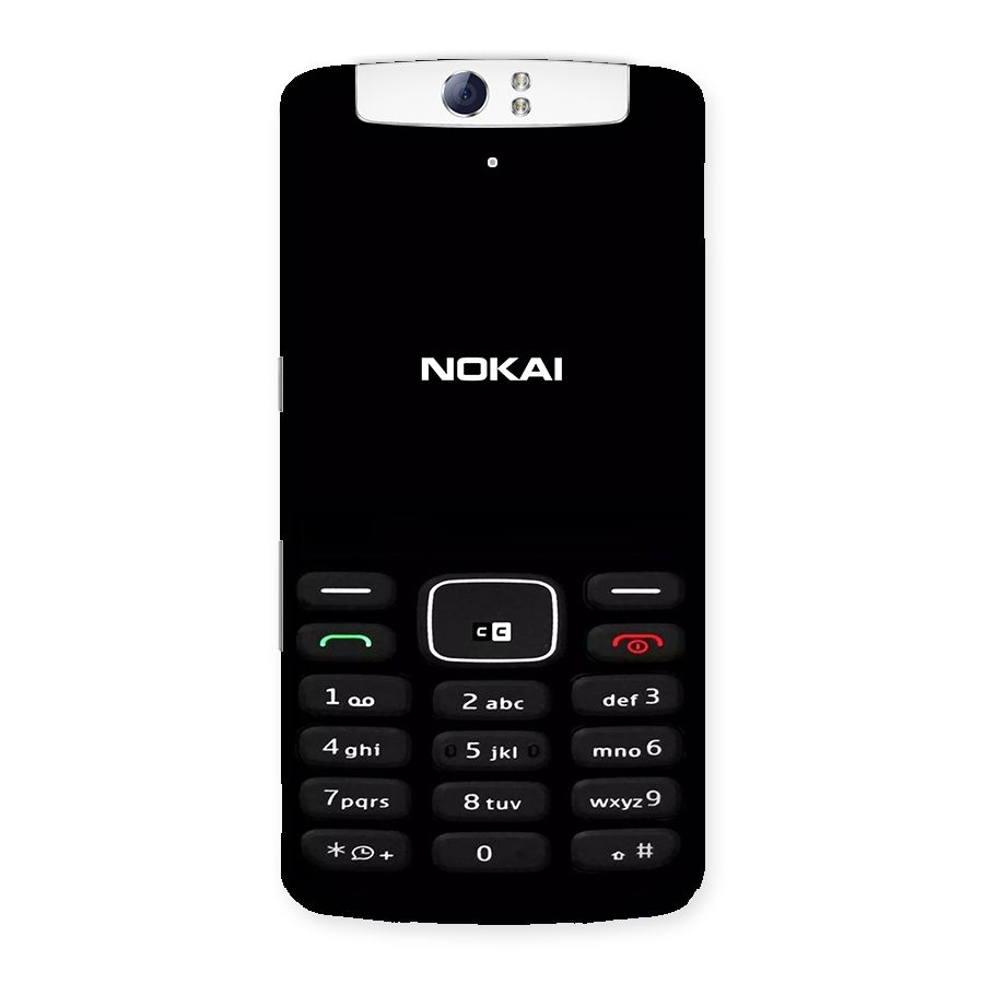Nokia Bar Print Back Case for Oppo N1