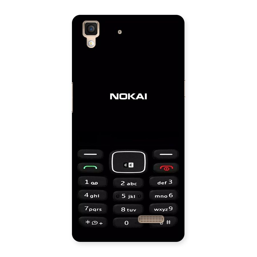 Nokia Bar Print Back Case for Oppo R7