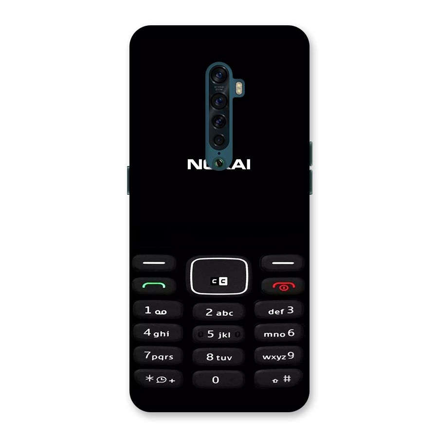 Nokia Bar Print Back Case for Oppo Reno2