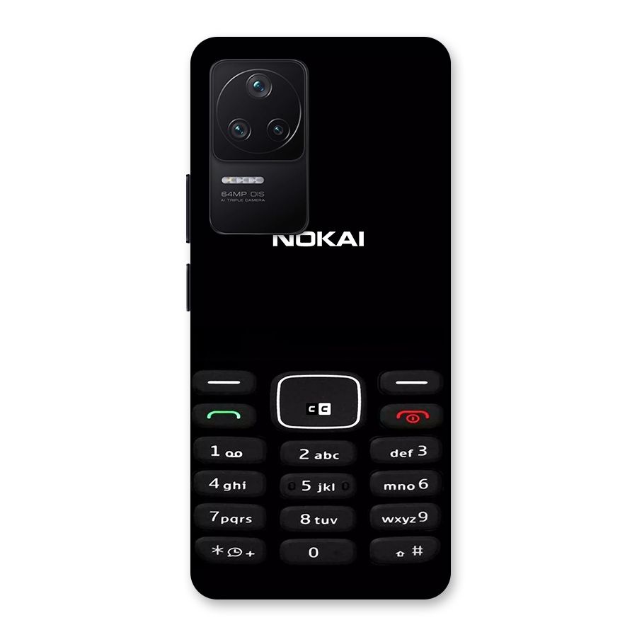 Nokia Bar Print Back Case for Poco F4 5G