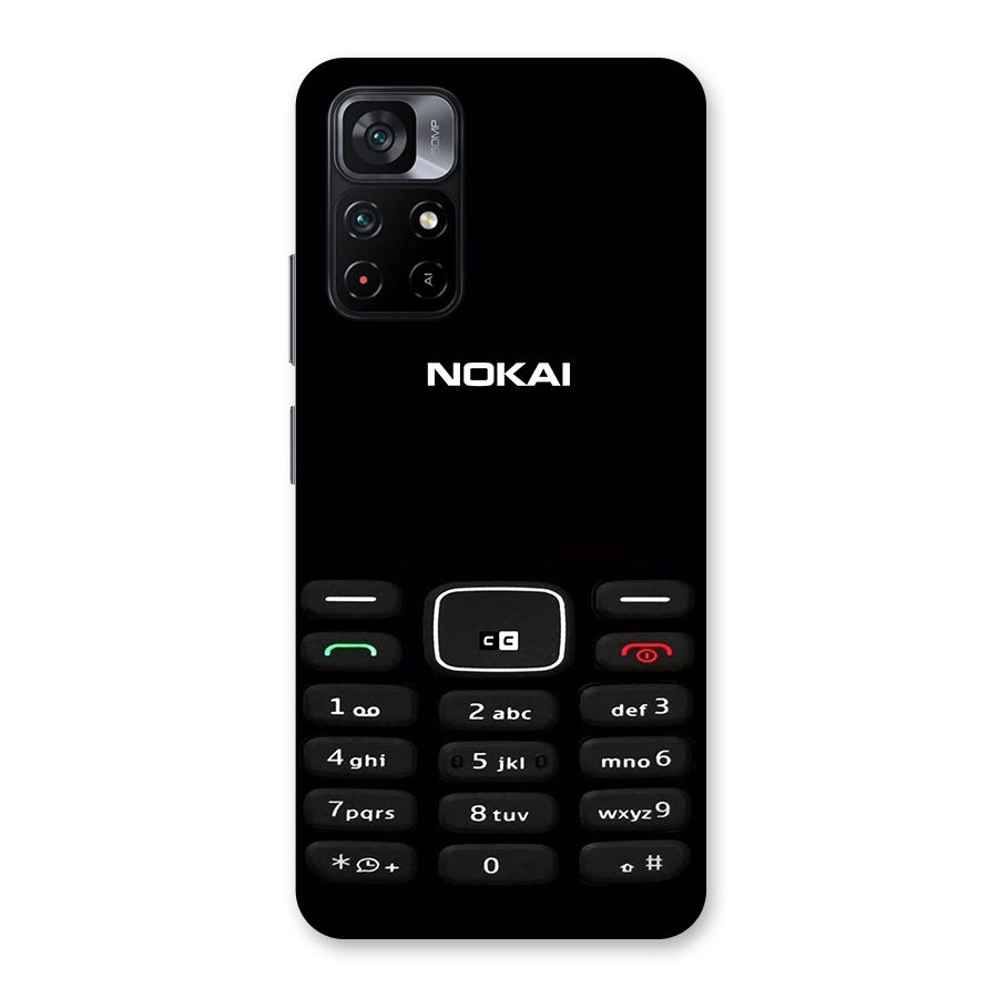Nokia Bar Print Back Case for Poco M4 Pro 5G