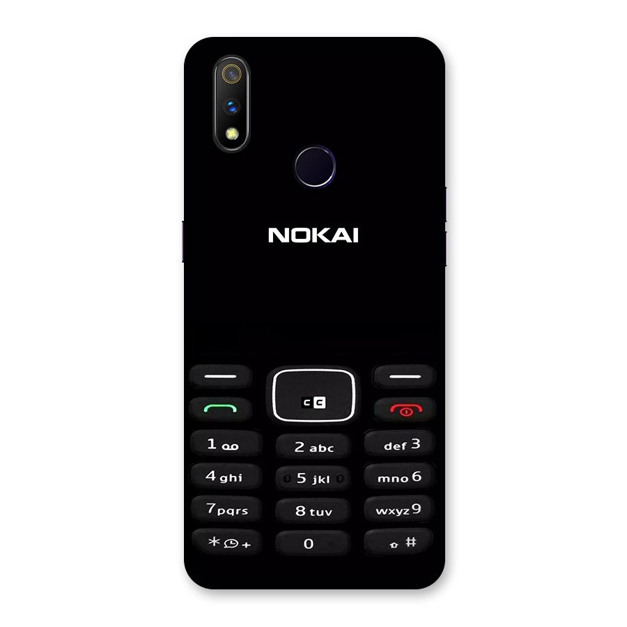 Nokia Bar Print Back Case for Realme 3 Pro