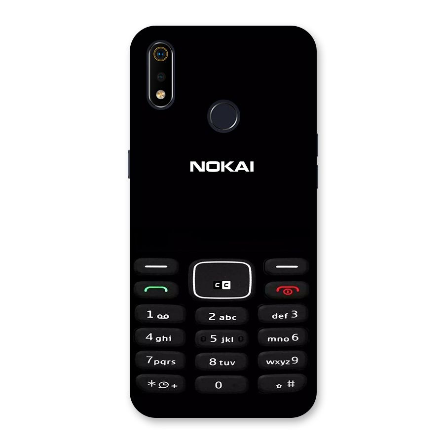 Nokia Bar Print Back Case for Realme 3i