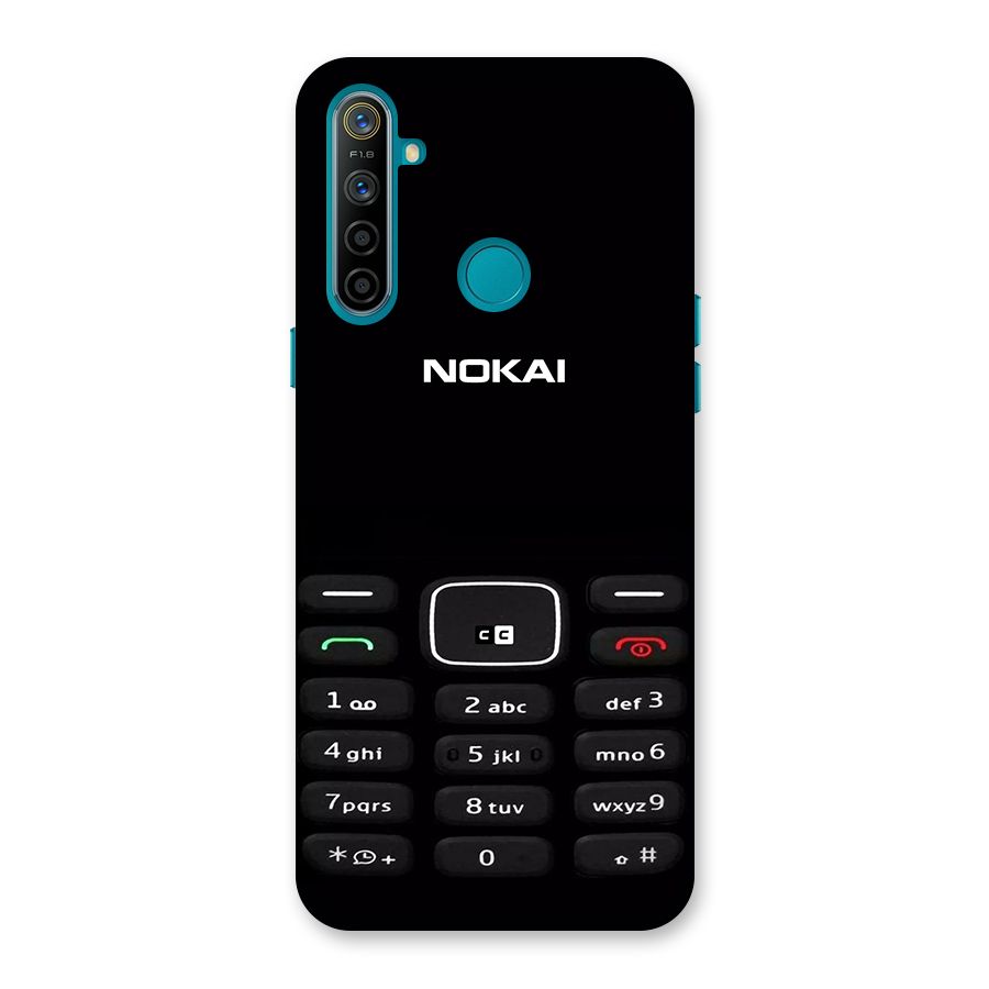Nokia Bar Print Back Case for Realme 5i