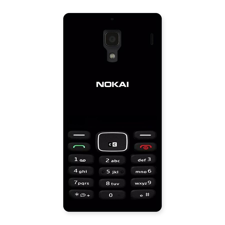 Nokia Bar Print Back Case for Redmi 1s