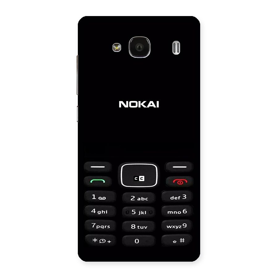 Nokia Bar Print Back Case for Redmi 2