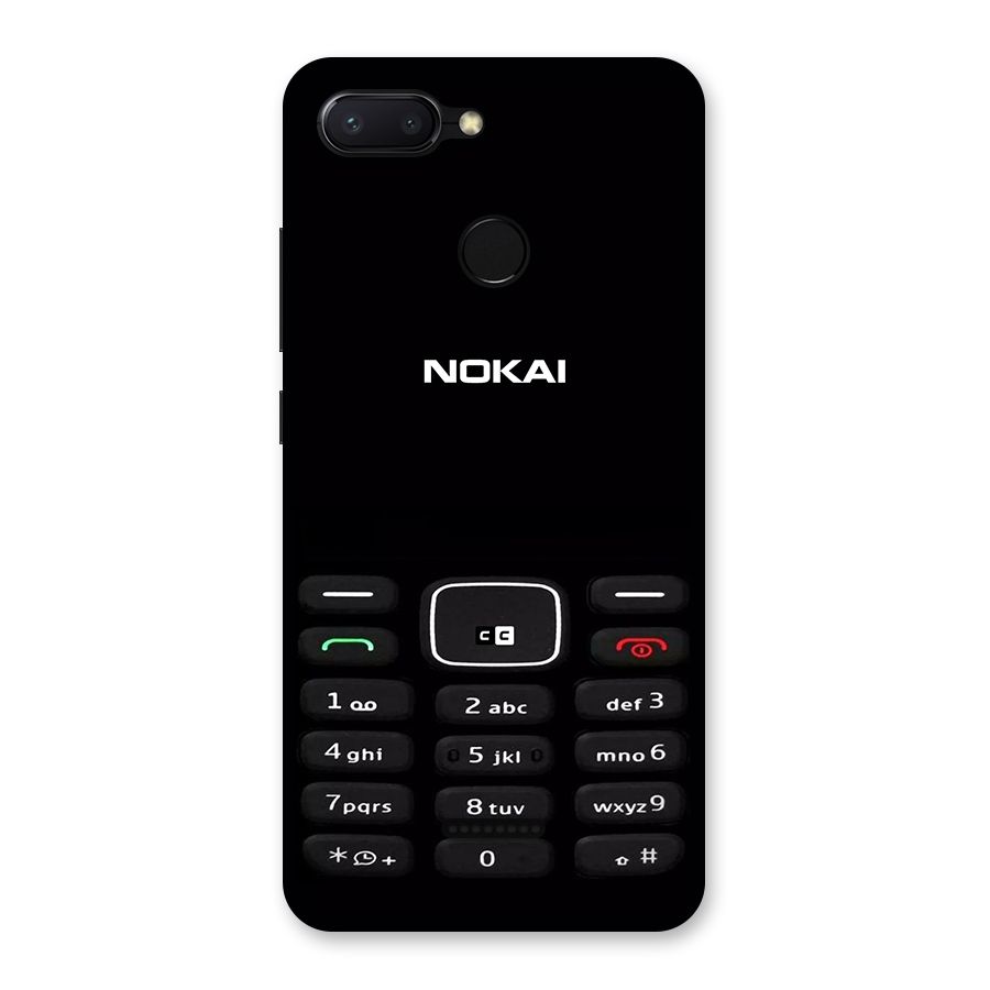 Nokia Bar Print Back Case for Redmi 6