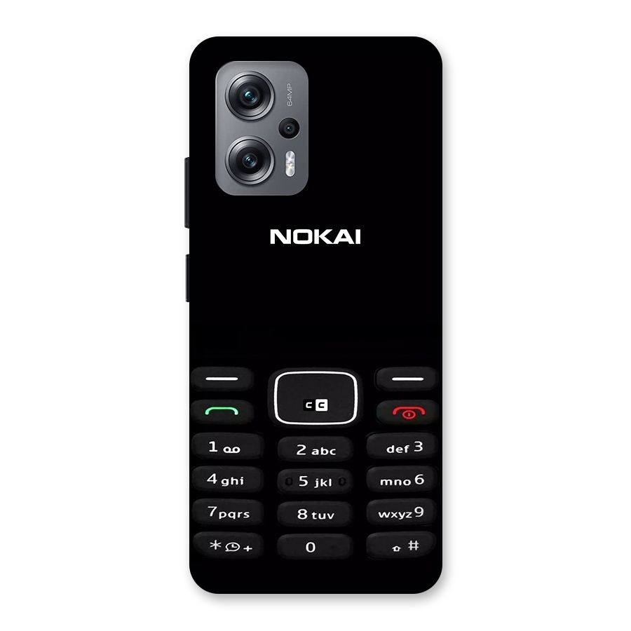 Nokia Bar Print Back Case for Redmi K50i