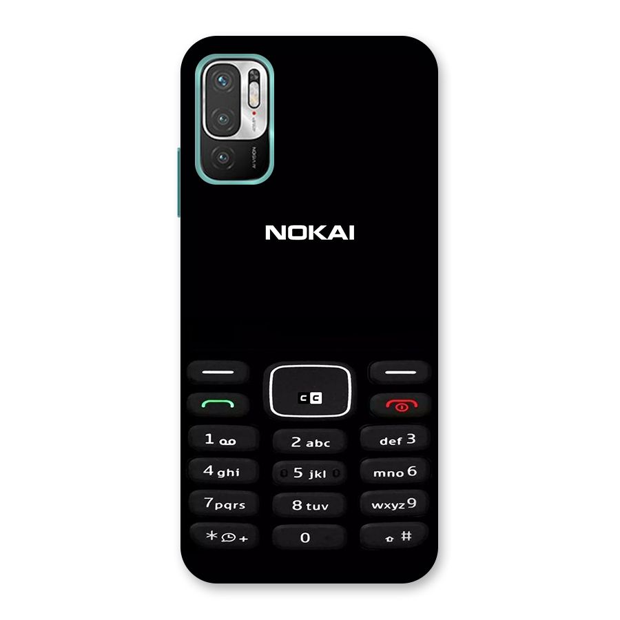 Nokia Bar Print Back Case for Redmi Note 10T 5G