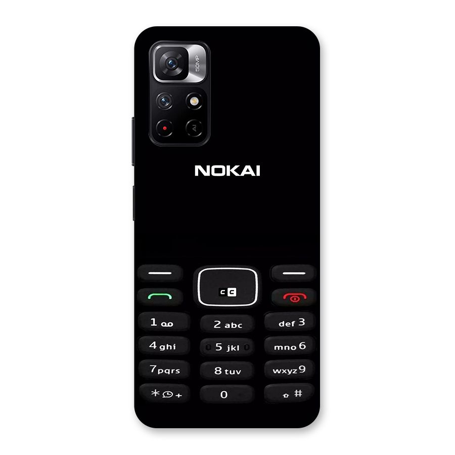Nokia Bar Print Back Case for Redmi Note 11T 5G