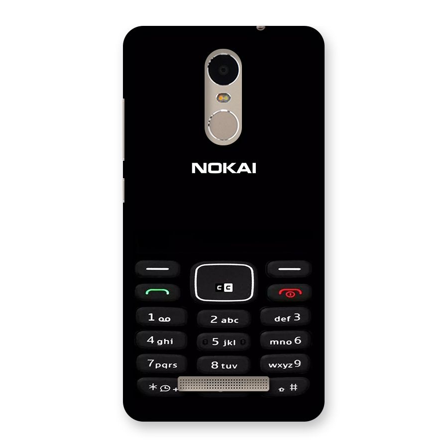 Nokia Bar Print Back Case for Redmi Note 3
