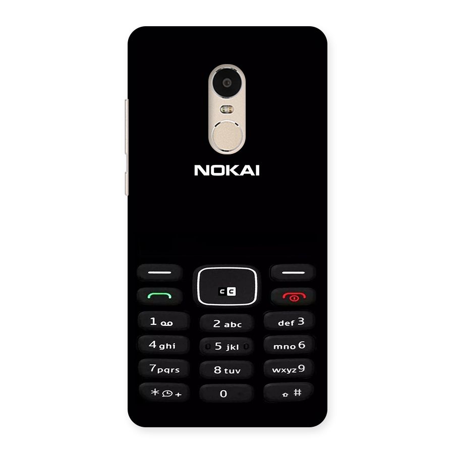 Nokia Bar Print Back Case for Redmi Note 4