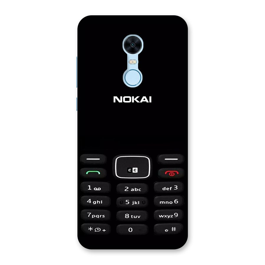 Nokia Bar Print Back Case for Redmi Note 5