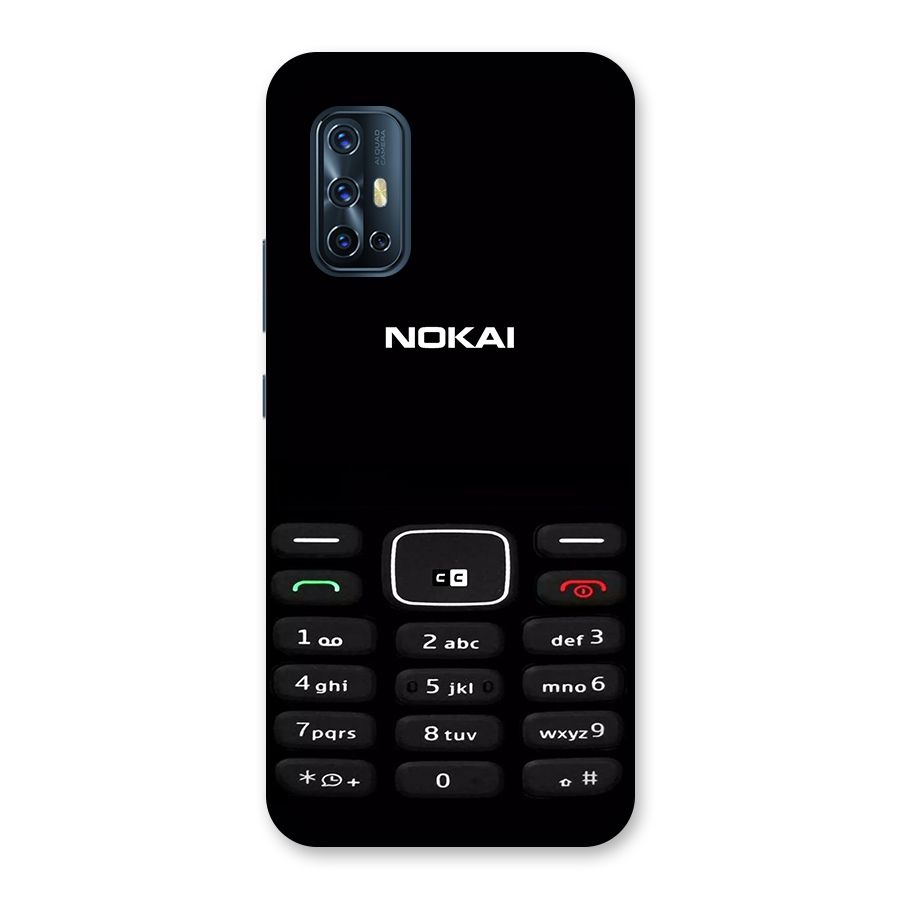 Nokia Bar Print Back Case for Vivo V17