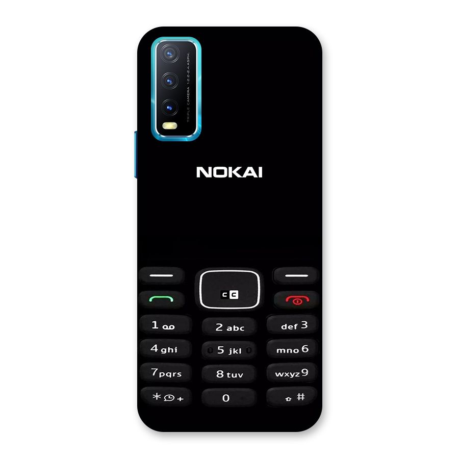Nokia Bar Print Back Case for Vivo Y20
