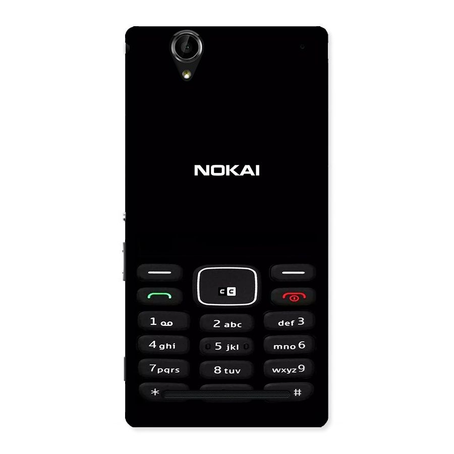 Nokia Bar Print Back Case for Xperia T2