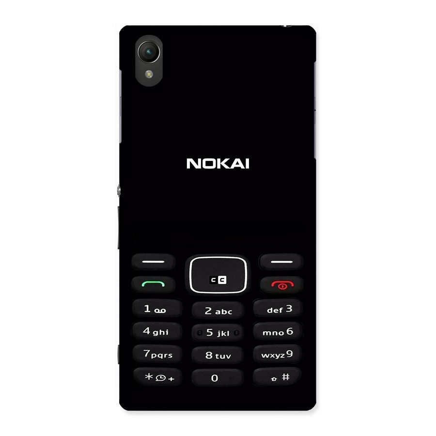 Nokia Bar Print Back Case for Xperia Z1