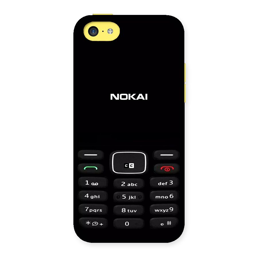 Nokia Bar Print Back Case for iPhone 5C