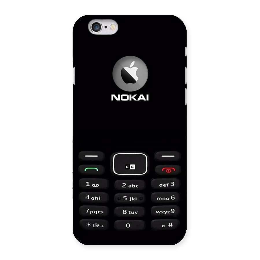 Nokia Bar Print Back Case for iPhone 6 Logo Cut