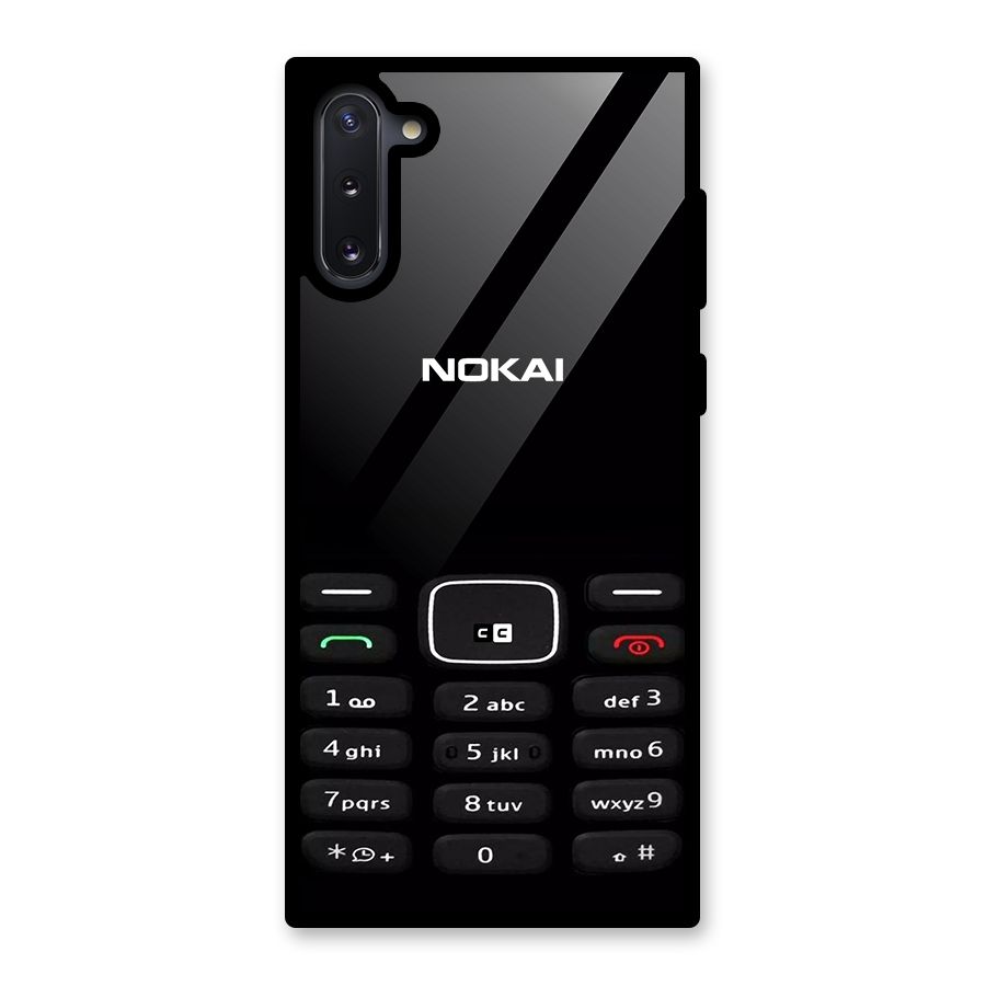 Nokia Bar Print Glass Back Case for Galaxy Note 10