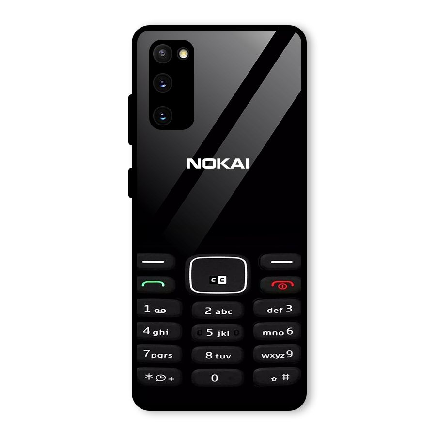 Nokia Bar Print Glass Back Case for Galaxy S20 FE