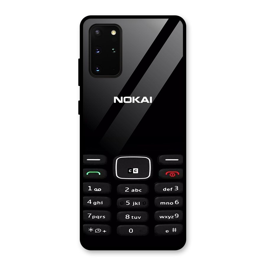 Nokia Bar Print Glass Back Case for Galaxy S20 Plus