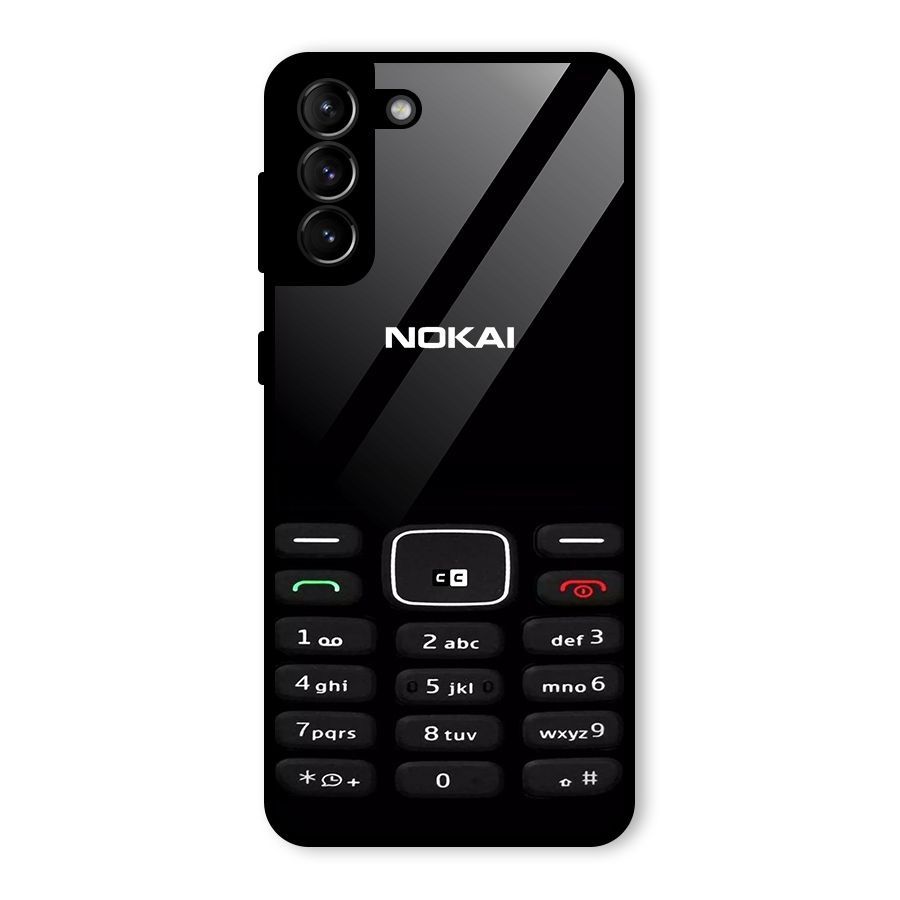 Nokia Bar Print Glass Back Case for Galaxy S21 Plus