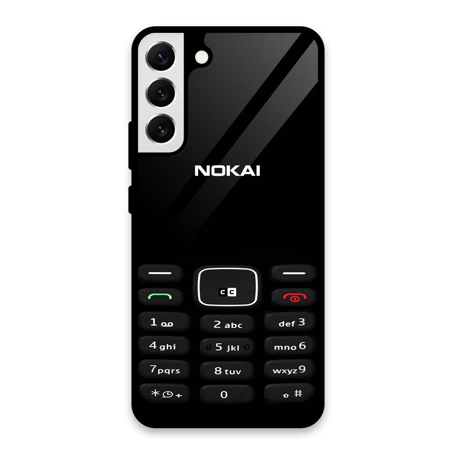 Nokia Bar Print Glass Back Case for Galaxy S22 Plus 5G