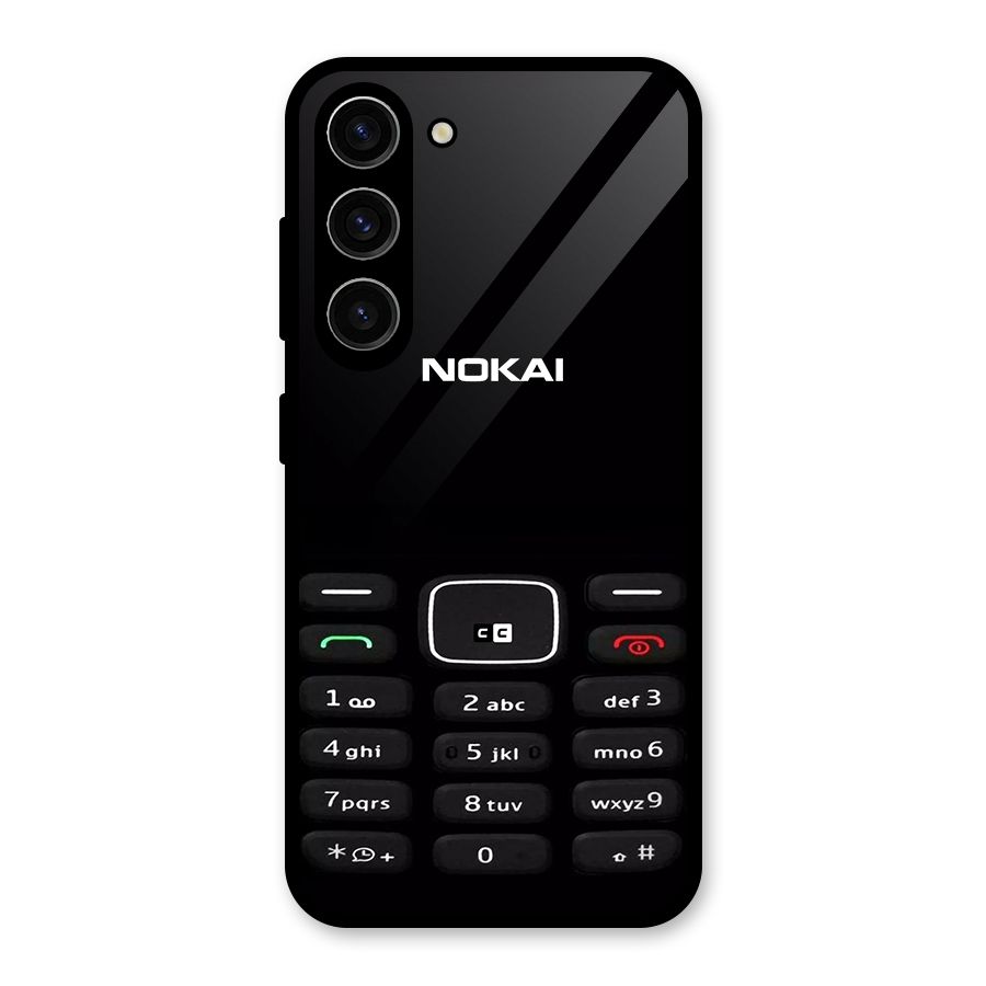 Nokia Bar Print Glass Back Case for Galaxy S23