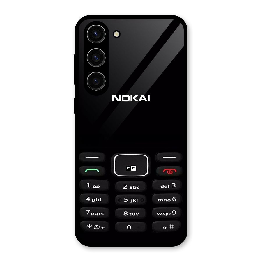 Nokia Bar Print Glass Back Case for Galaxy S23 Plus