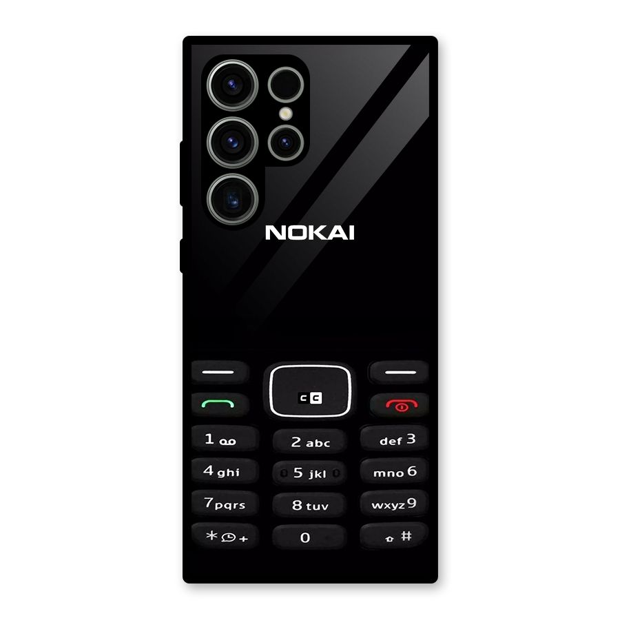 Nokia Bar Print Glass Back Case for Galaxy S23 Ultra