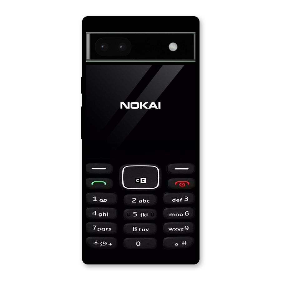 Nokia Bar Print Glass Back Case for Google Pixel 6a