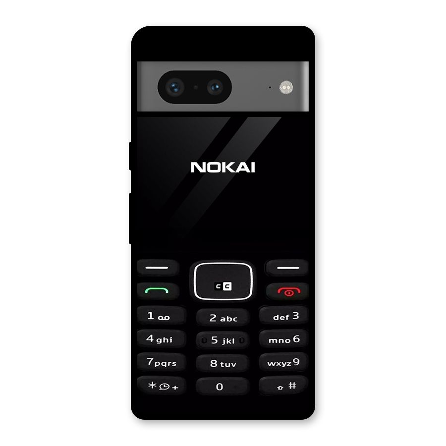 Nokia Bar Print Glass Back Case for Google Pixel 7